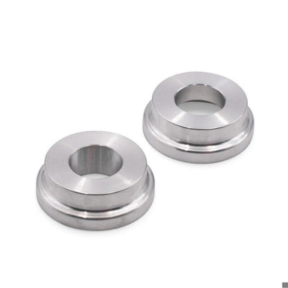 BLOX Racing 2-Piece Billet Aluminum Solid Shifter Bushing B-Series Transmissions - Silver [MPN: BXAC-00322-SI]_1903705