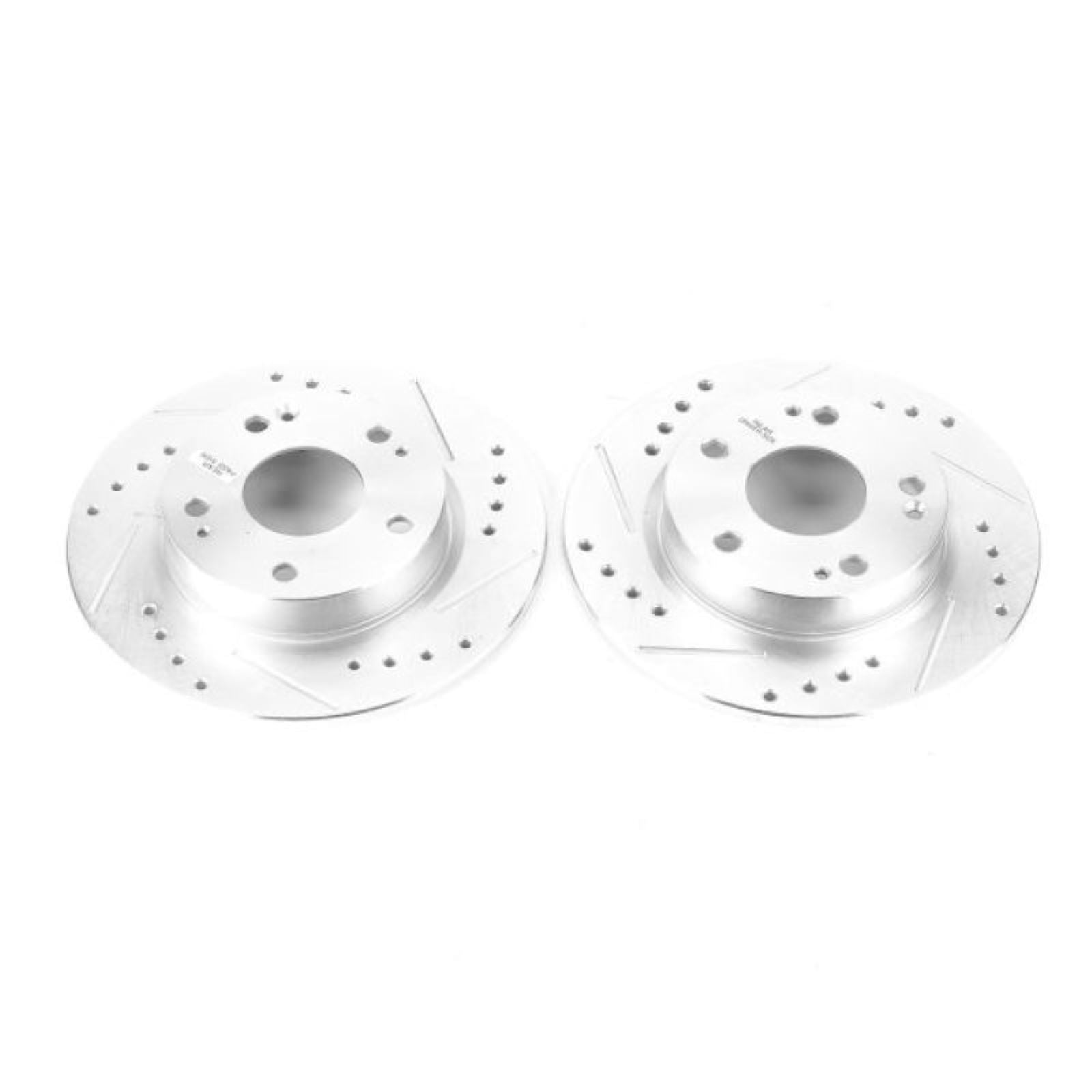 Powerstop Rear Evolution Drilled & Slotted Rotors - Pair for 16-19 Honda Civic [MPN: JBR1728XPR]_1894031