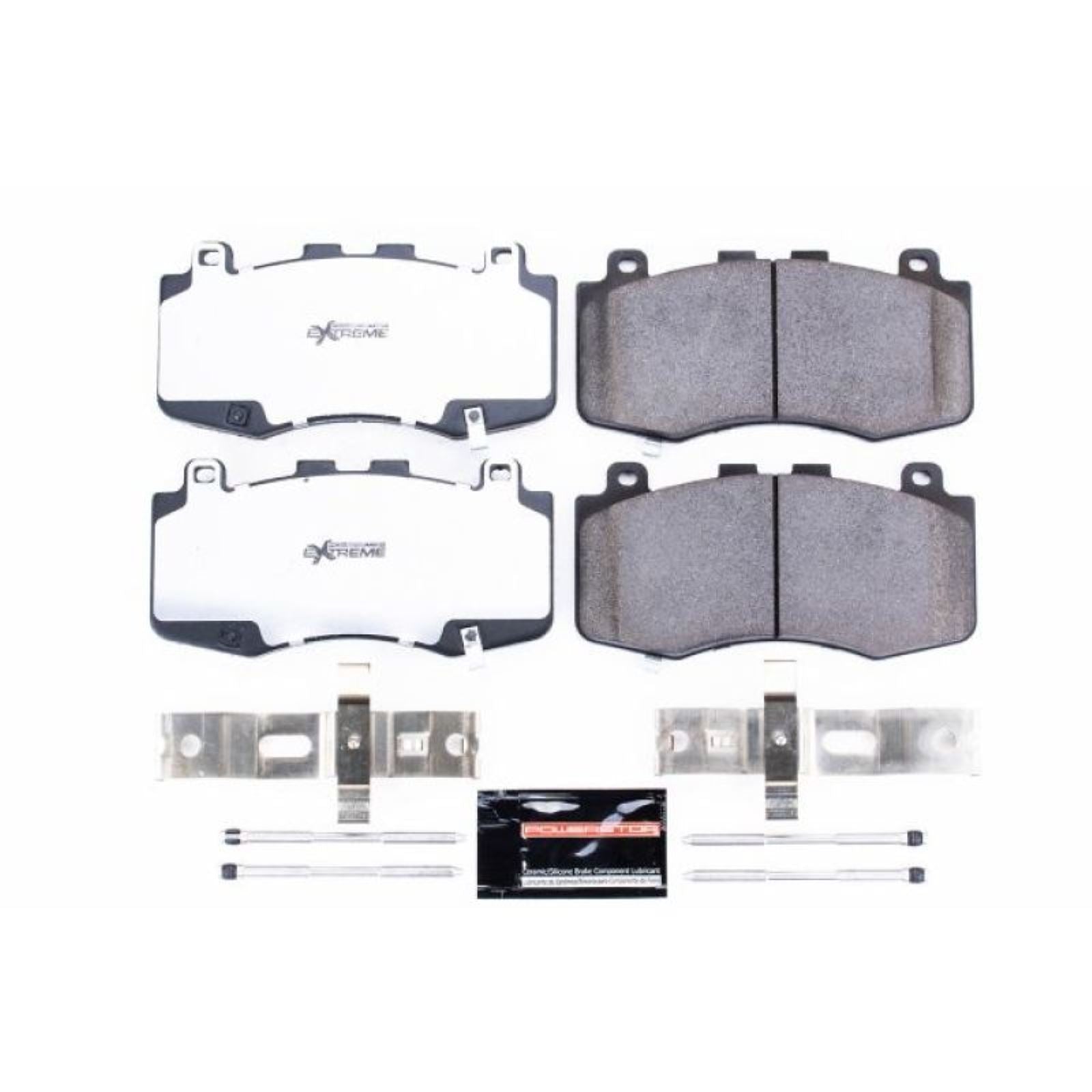 Powerstop Front Z36 Truck & Tow Brake Pads w/Hardware for 18-19 Grand Cherokee [MPN: Z36-6006]_1894082