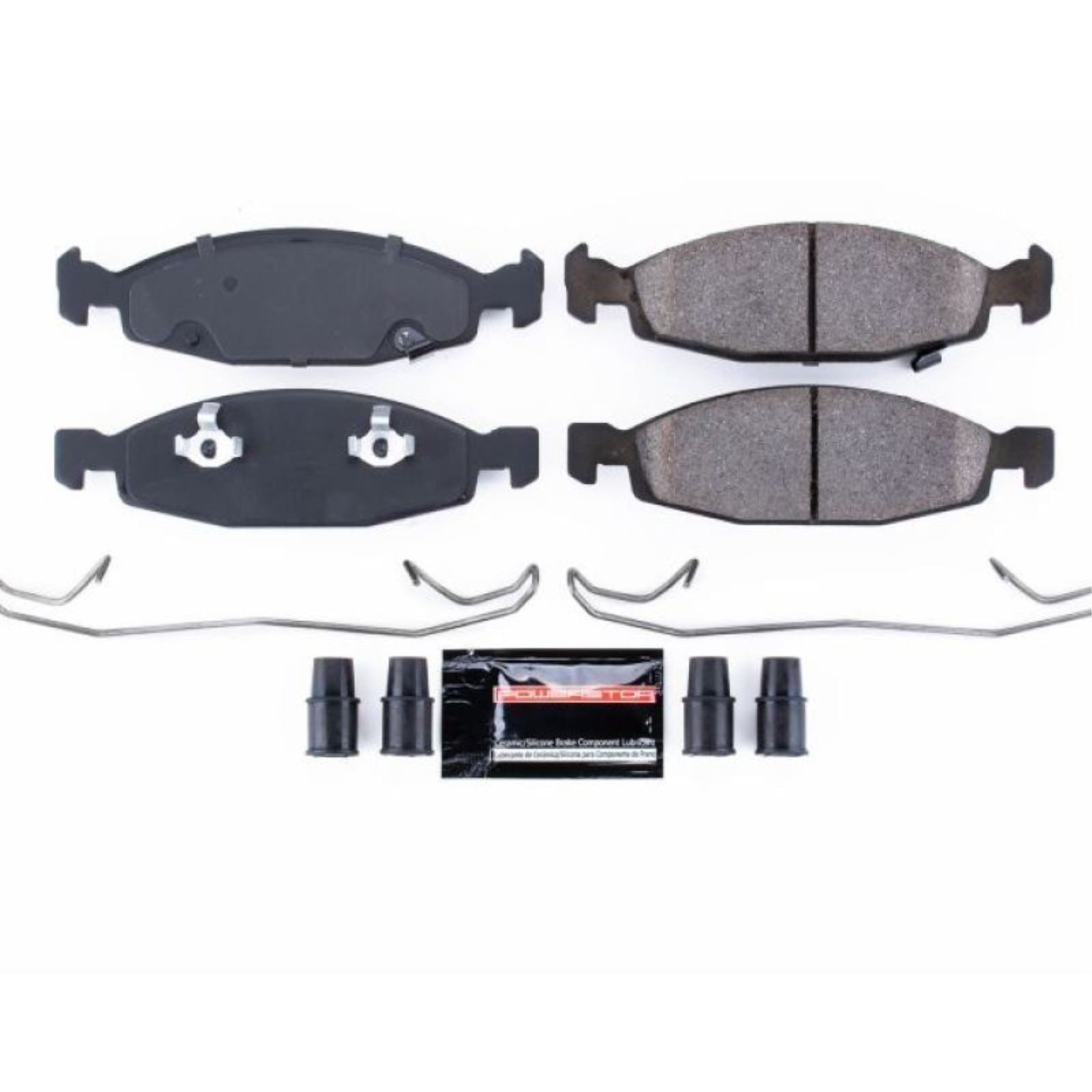 Powerstop Front Z23 Evolution Sport Brake Pads w/Hardware for 99-03 Grand Cherokee [MPN: Z23-790]_1894141