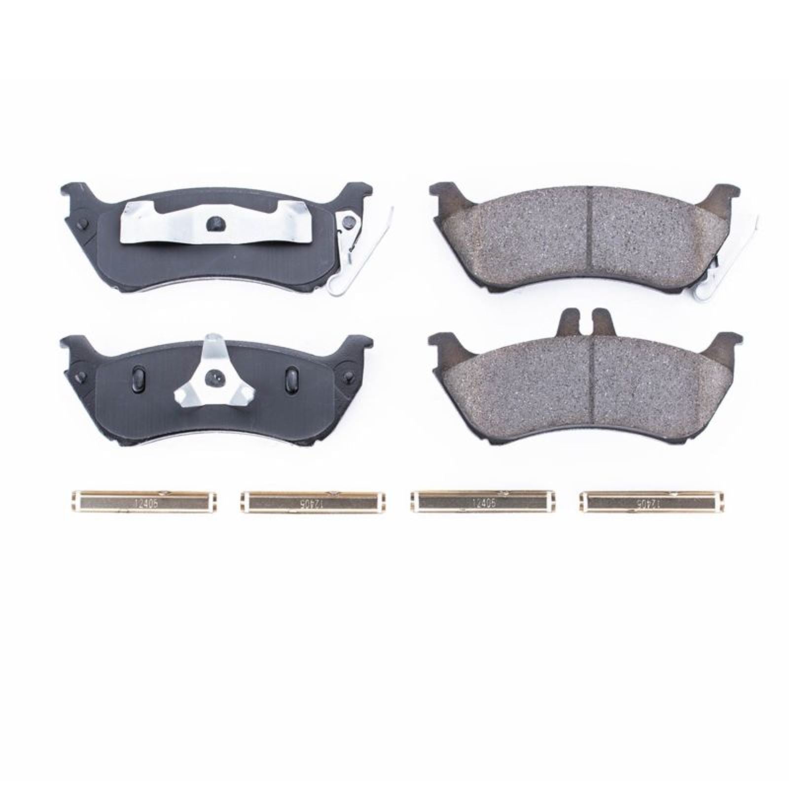 Powerstop Rear Z17 Evolution Ceramic Brake Pads w/Hardware for 98-03 Mercedes-Benz [MPN: 17-875]_1894172