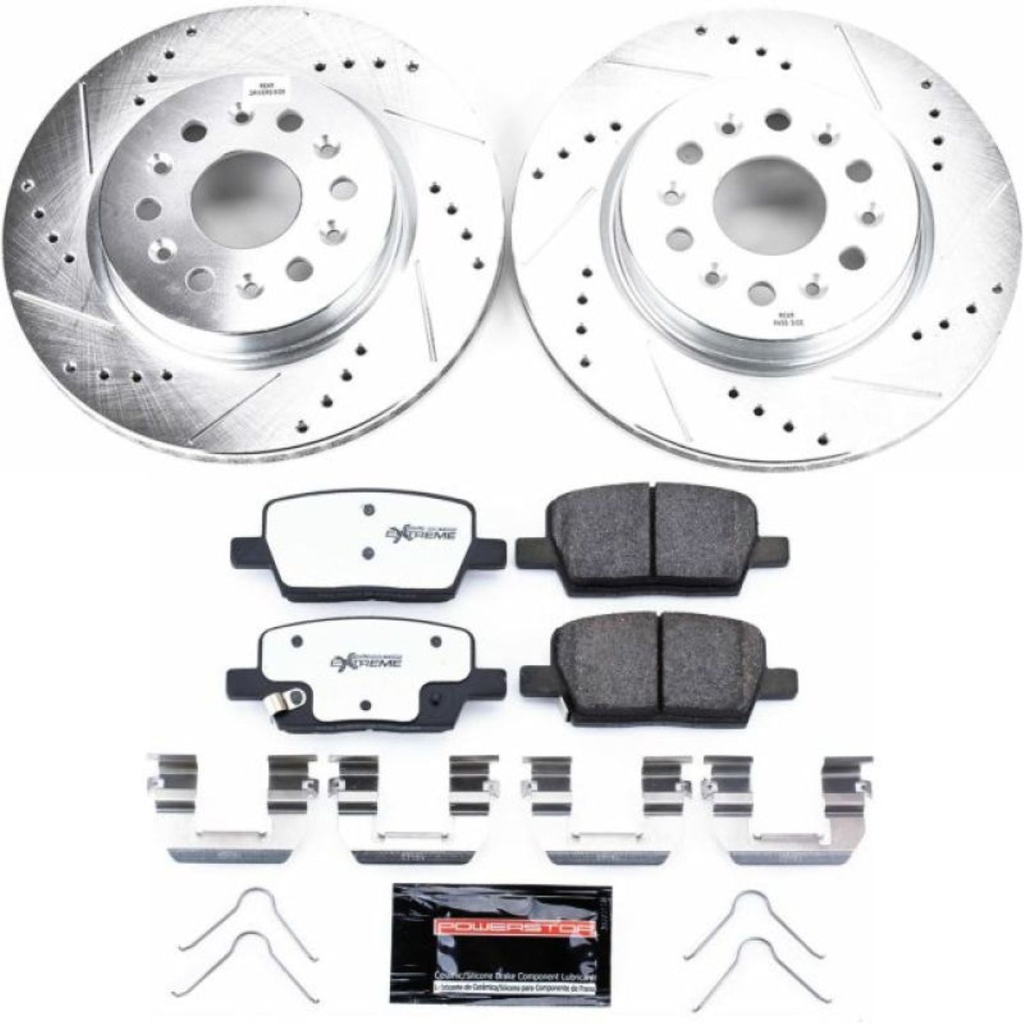 Powerstop Rear Z26 Street Warrior Brake Kit for 18-19 Buick Enclave [MPN: K7411-26]_1894719