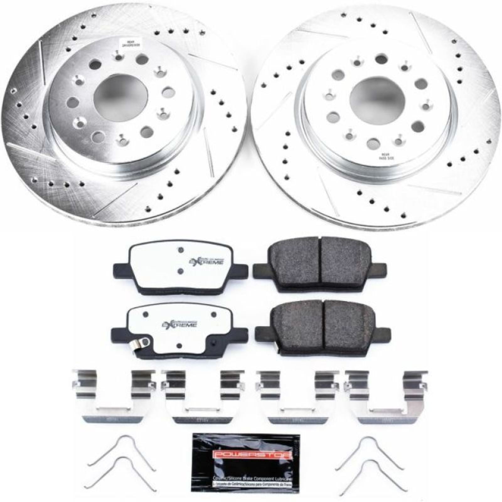 Powerstop Rear Z26 Street Warrior Brake Kit for 18-19 Buick Enclave [MPN: K7411-26]_1894719