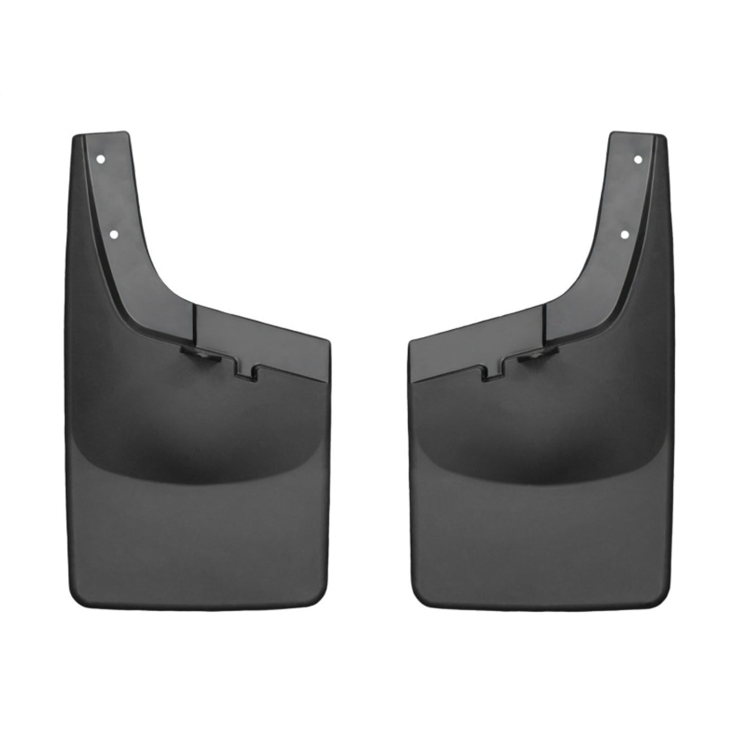 WeatherTech No Drill Mudflaps for 11+ Ford Super Duty No Drill Mudflaps - Black [MPN: 120020]_1894934