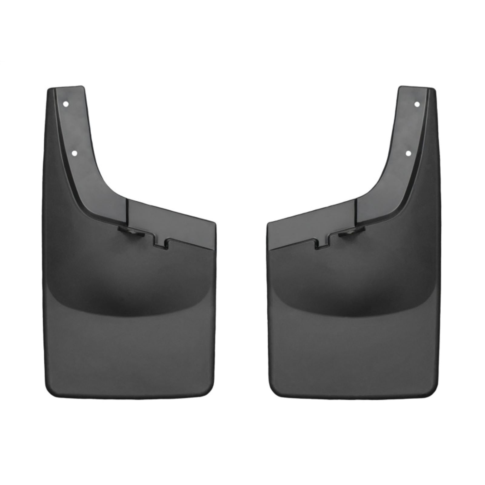 WeatherTech No Drill Mudflaps for 11+ Ford Super Duty No Drill Mudflaps - Black [MPN: 120020]_1894934