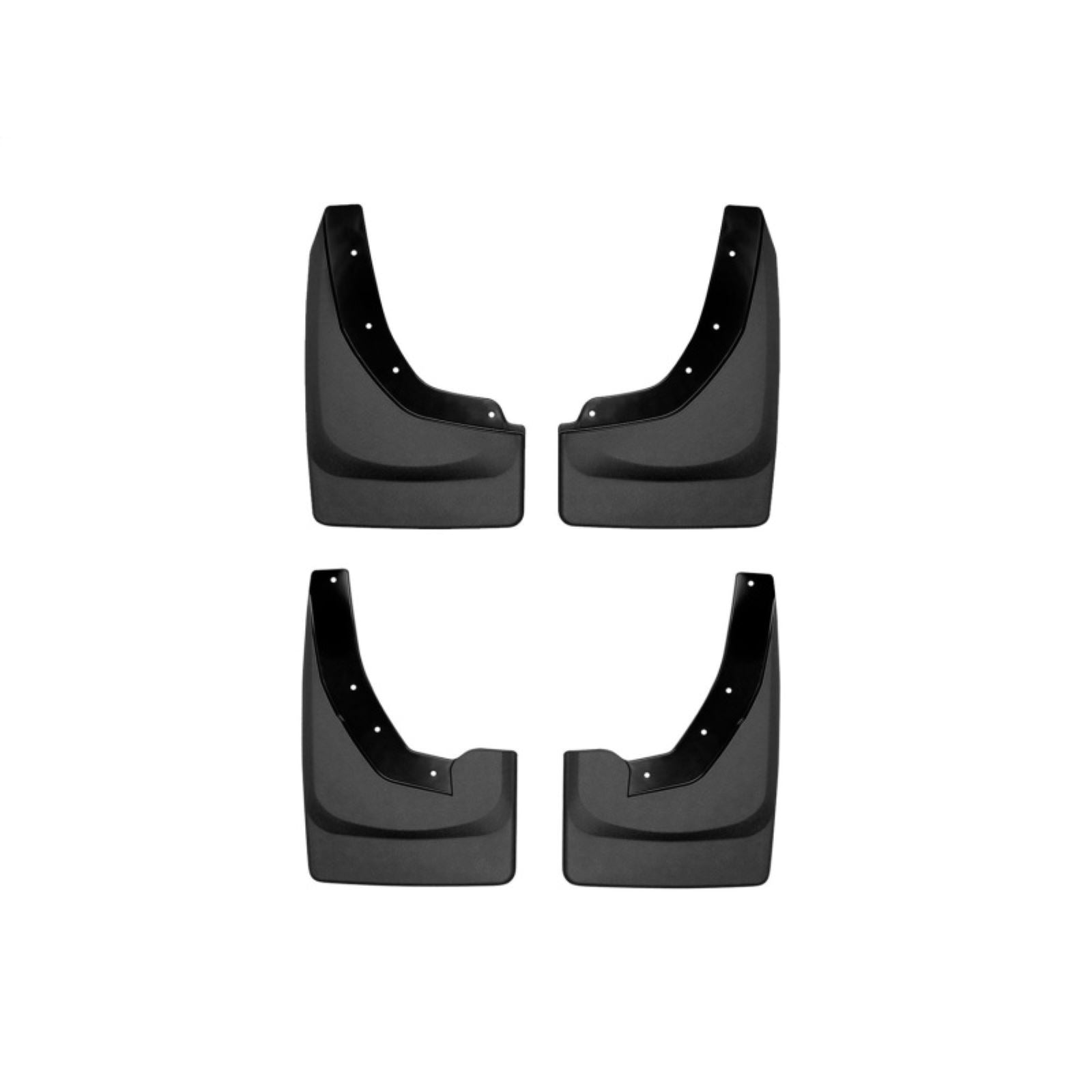 WeatherTech No Drill Mudflaps for 2021+ RAM 1500 TRX - Front & Rear [MPN: 110137-120137]_1894818