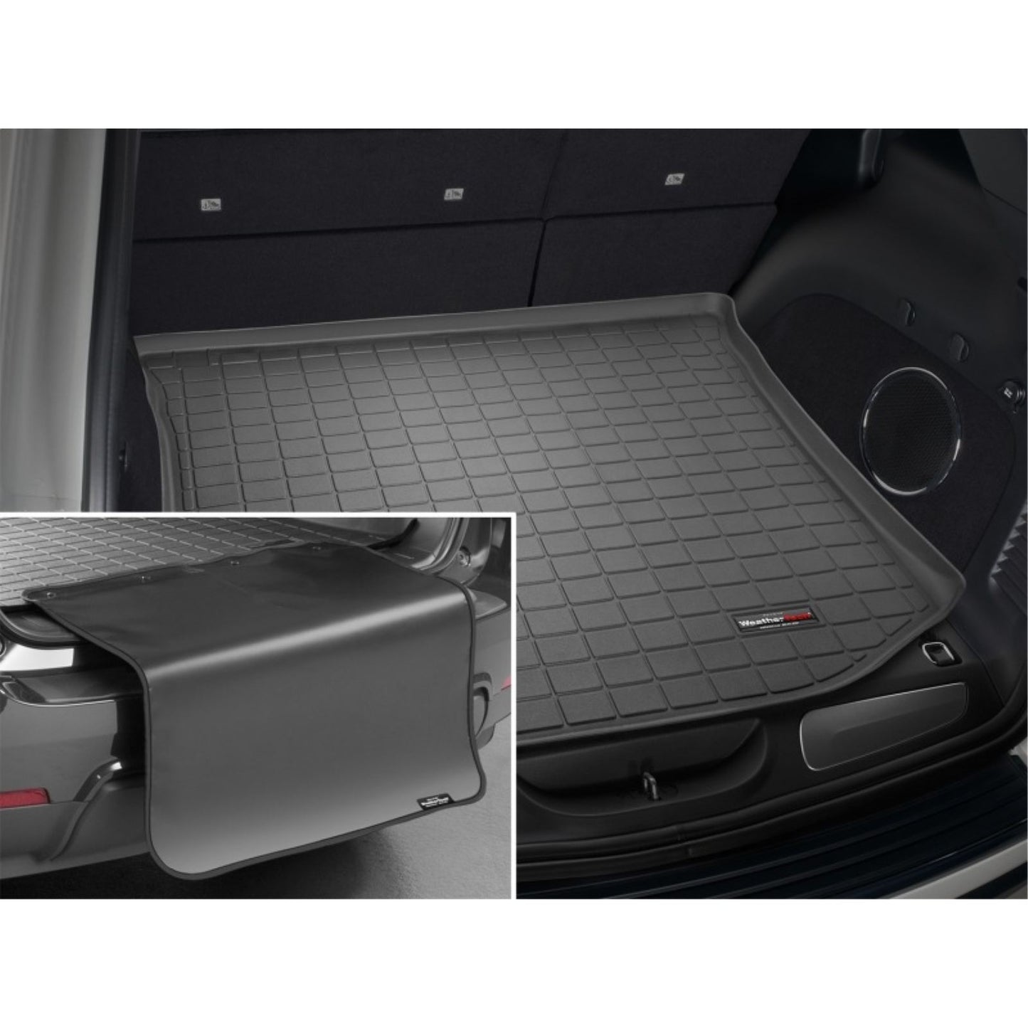 WeatherTech Cargo Liner with Bumper Protector - Black for 2011+ Jeep Grand Cherokee [MPN: 40469SK]_1895293