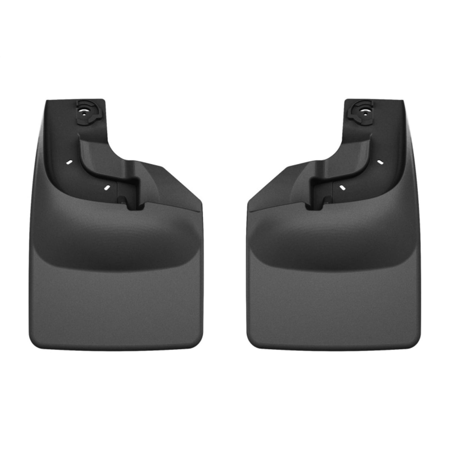 WeatherTech No Drill Mudflaps Front for 2017+ Ford F250/350/450/550 (Fits Fender Flares/Lip ONLY) [MPN: 110066]_1896308