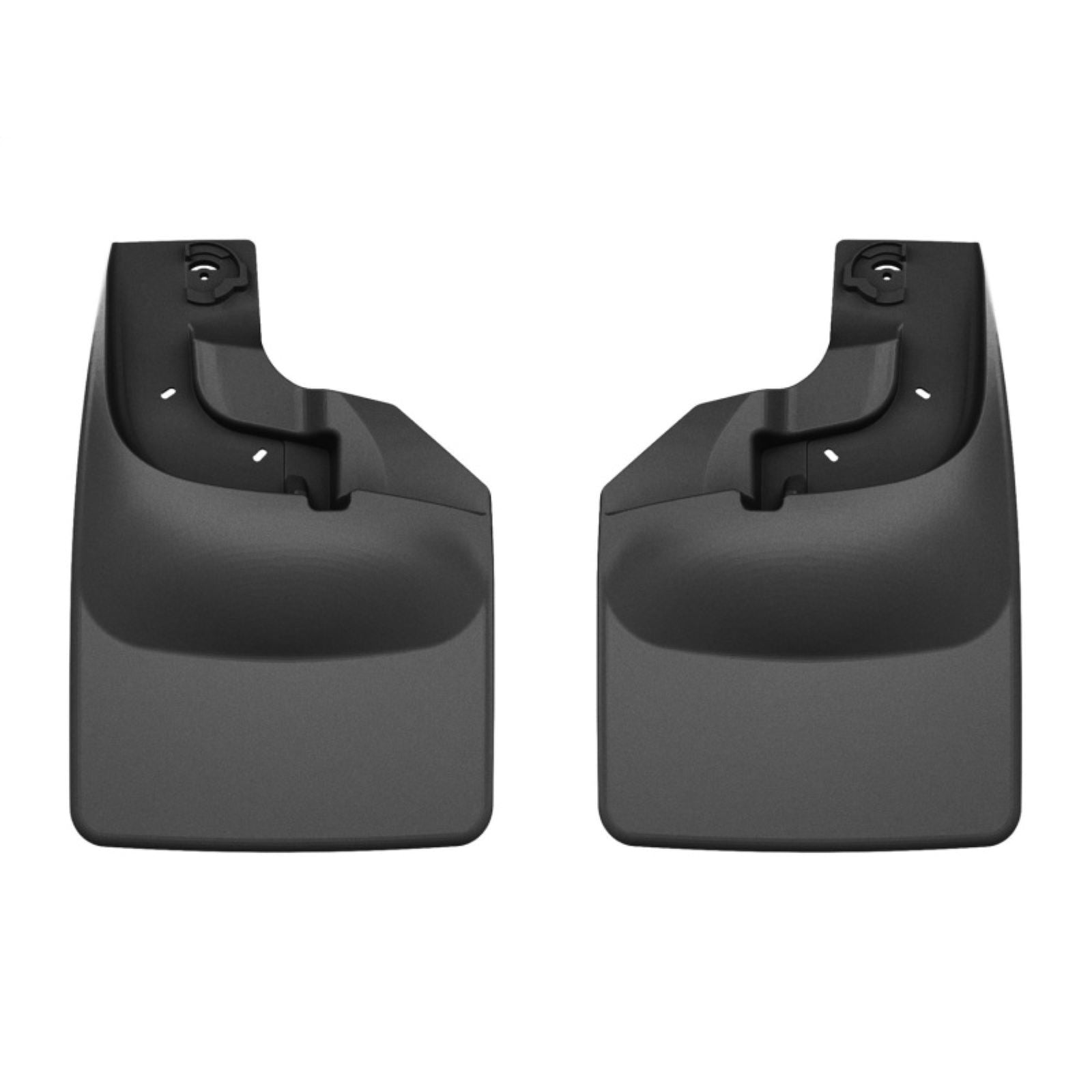 WeatherTech No Drill Mudflaps Front for 2017+ Ford F250/350/450/550 (Fits Fender Flares/Lip ONLY) [MPN: 110066]_1896308