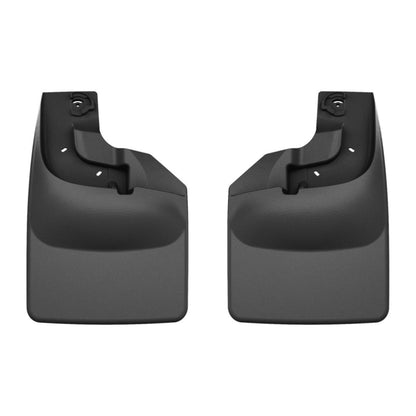 WeatherTech No Drill Mudflaps Front for 2017+ Ford F250/350/450/550 (Fits Fender Flares/Lip ONLY) [MPN: 110066]_1896308
