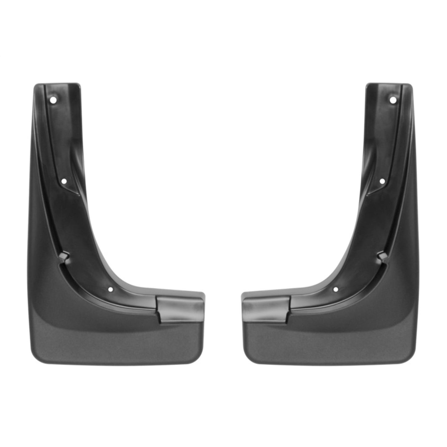 WeatherTech No Drill Mudflaps - Black (will not fit Tailhawk or Overland models) for 2014+ Jeep Cherokee [MPN: 110064]_1897091