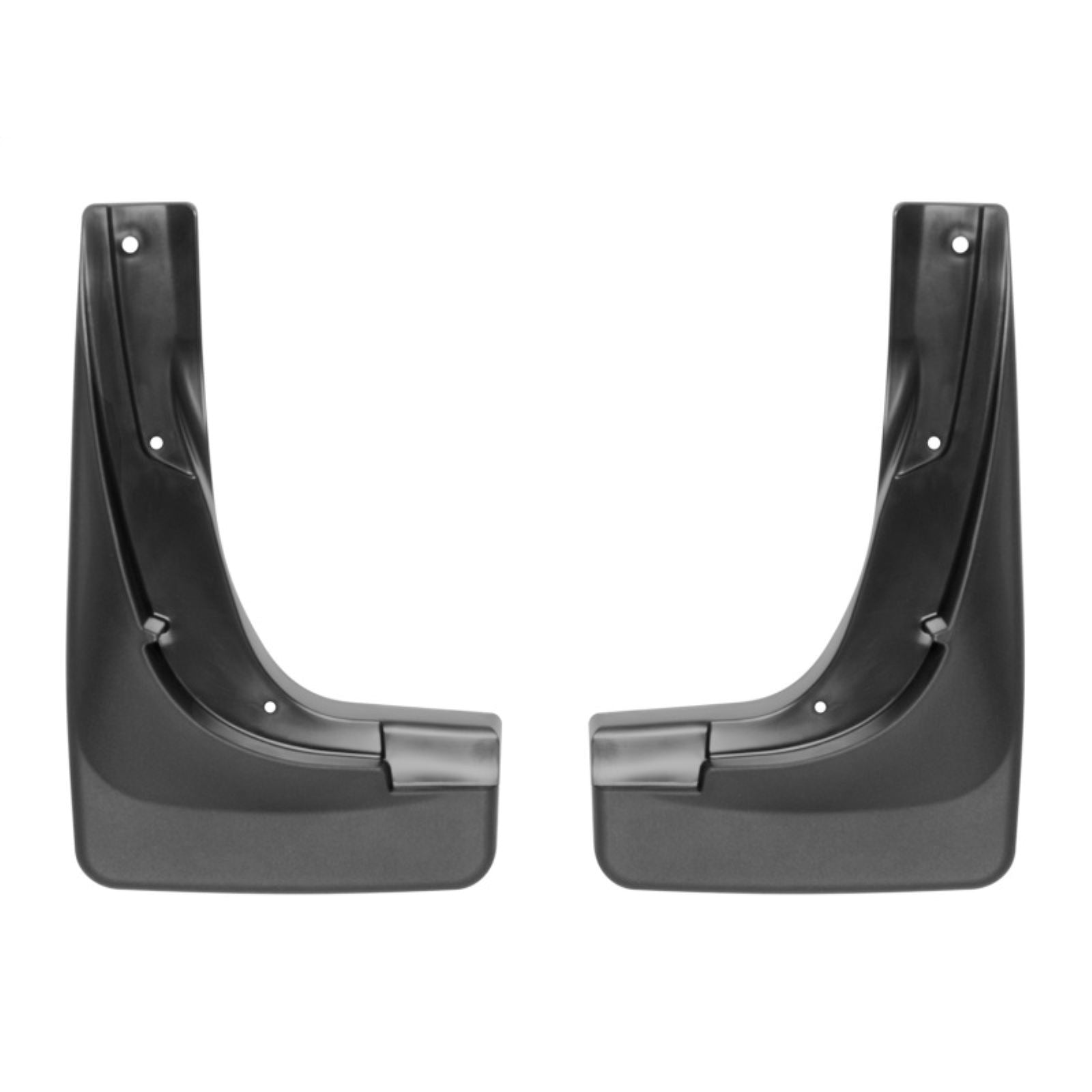 WeatherTech No Drill Mudflaps - Black (will not fit Tailhawk or Overland models) for 2014+ Jeep Cherokee [MPN: 110064]_1897091