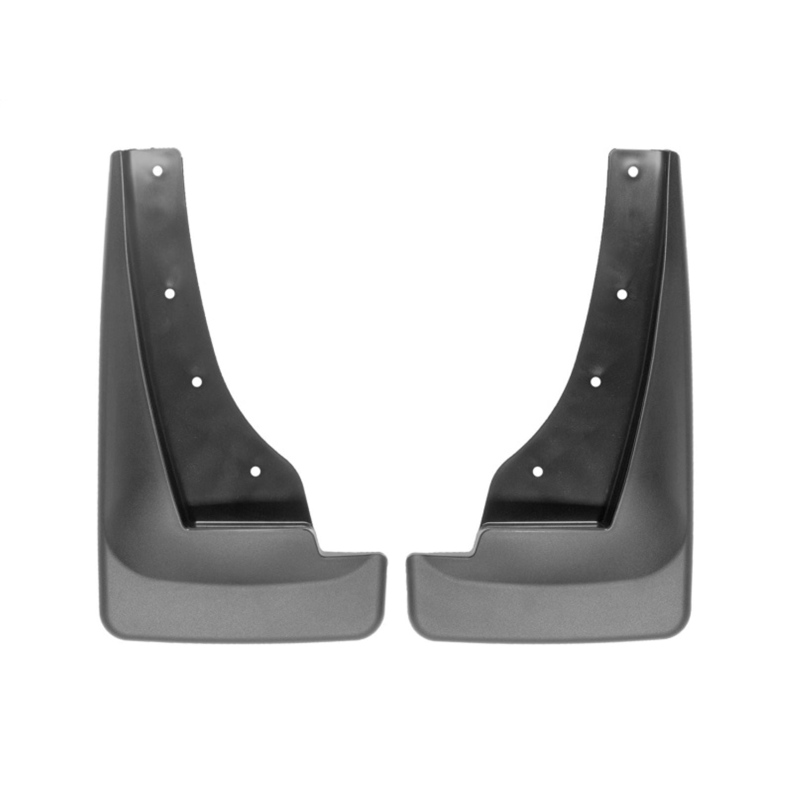 WeatherTech Front No Drill Mudflaps - Black for 2014+ Nissan Rogue [MPN: 110070]_1896923