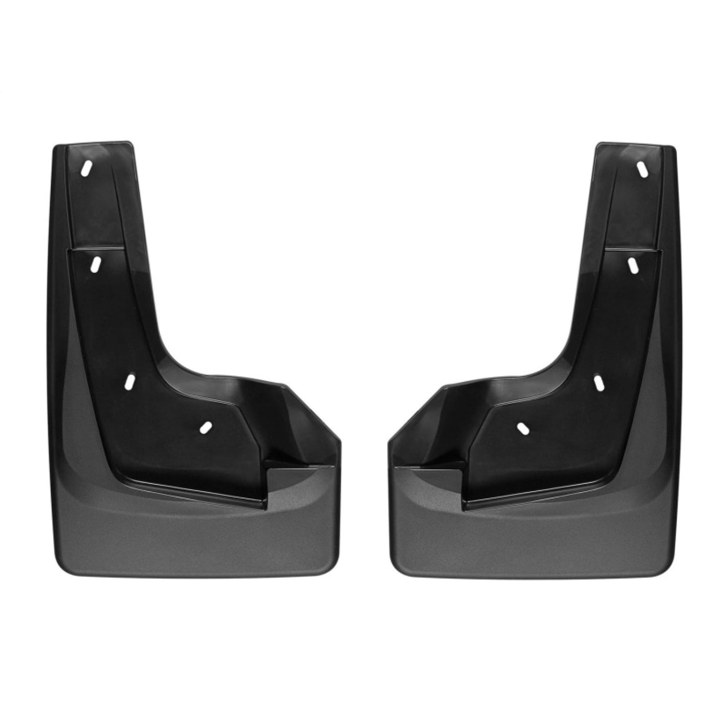 WeatherTech Front No Drill Mudflaps - Black for 19+ Dodge Ram w/o Factory Flares [MPN: 110093]_1897420