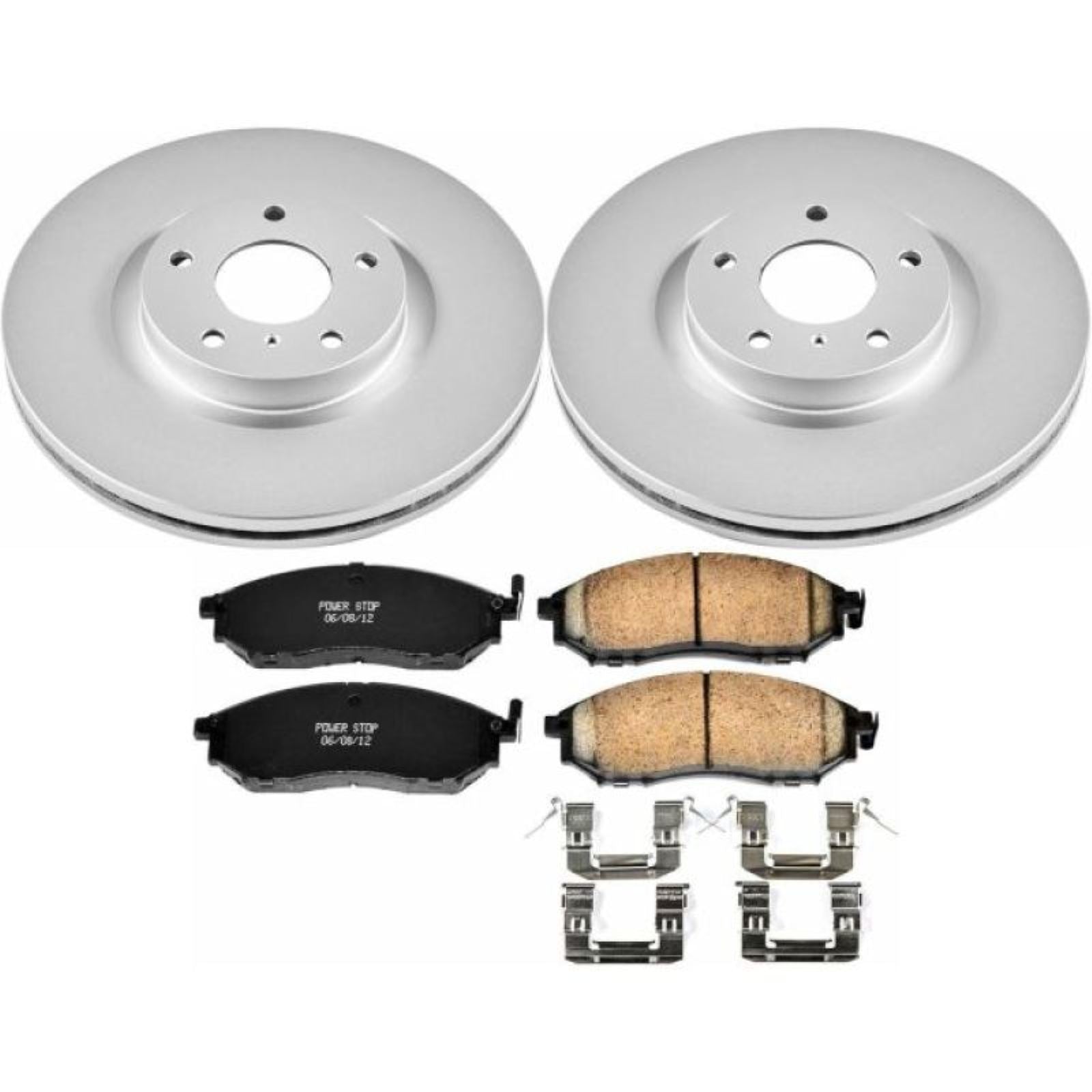 Powerstop Front Z17 Evolution Geomet Coated Brake Kit for 08-12 Infiniti EX35 [MPN: CRK112]_1897354