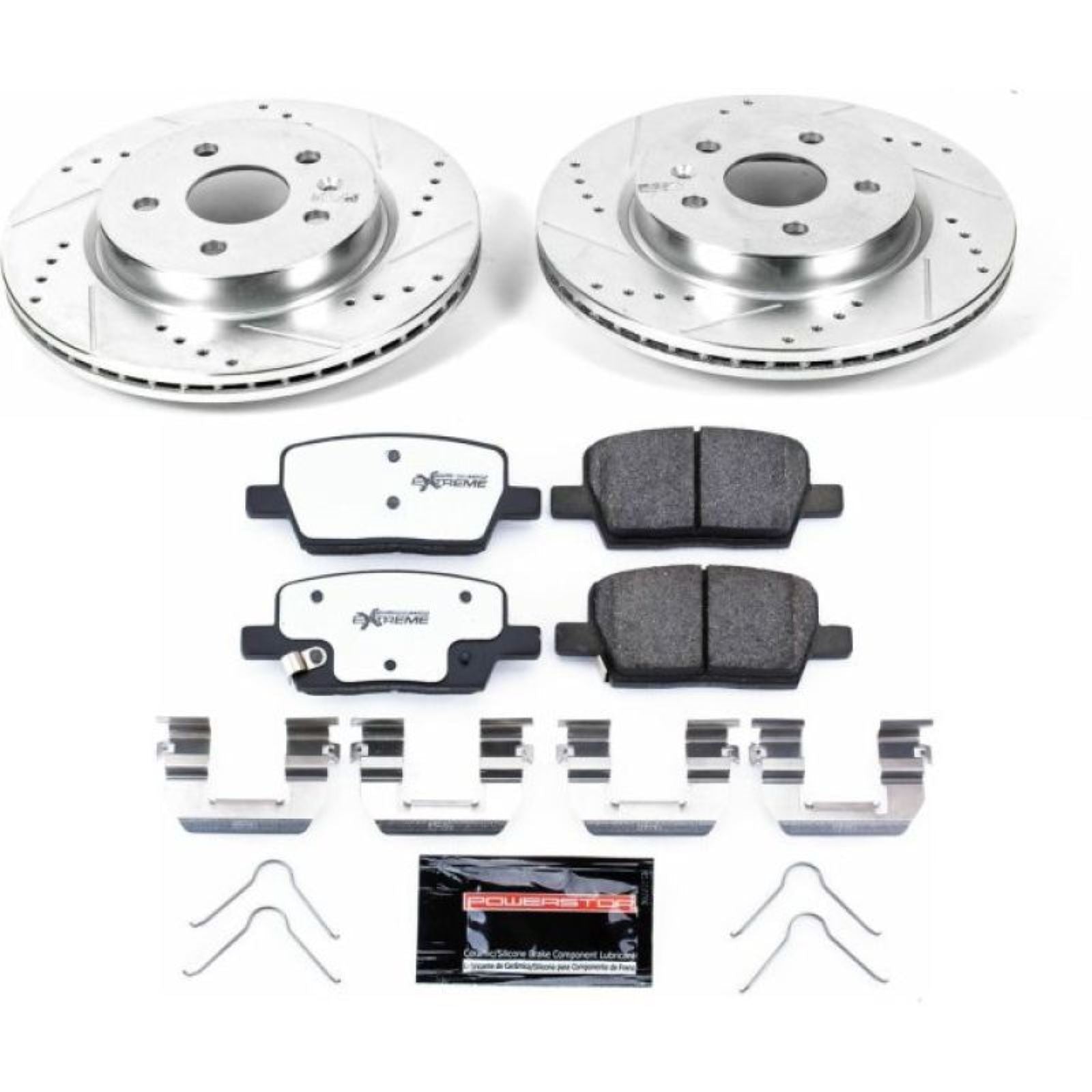 Powerstop Rear Z26 Street Warrior Brake Kit for 16-18 Cadillac CT6 [MPN: K7289-26]_1897956
