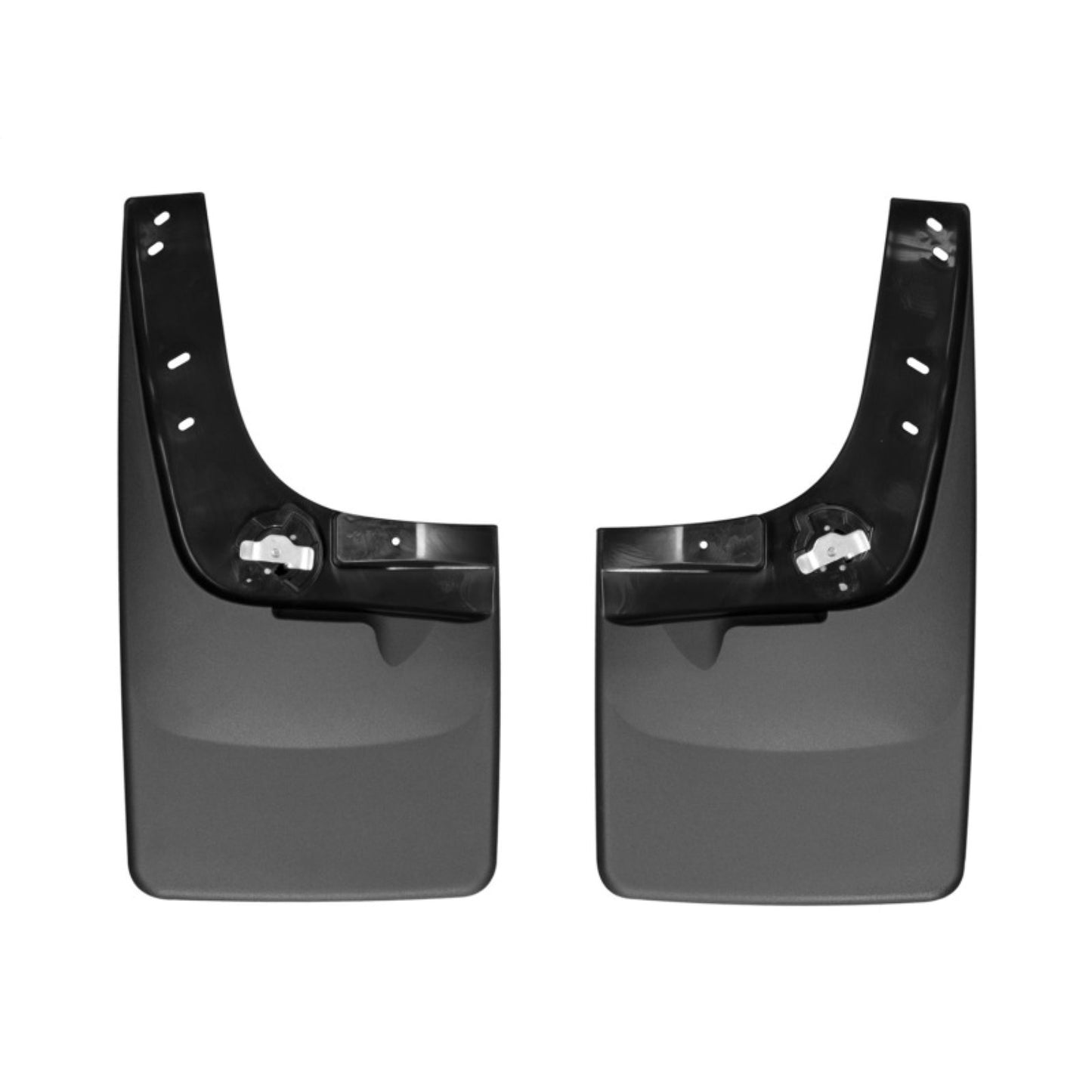 WeatherTech No Drill Mudflaps - Black for 08-10 Ford F250/F350 [MPN: 110012]_1897583