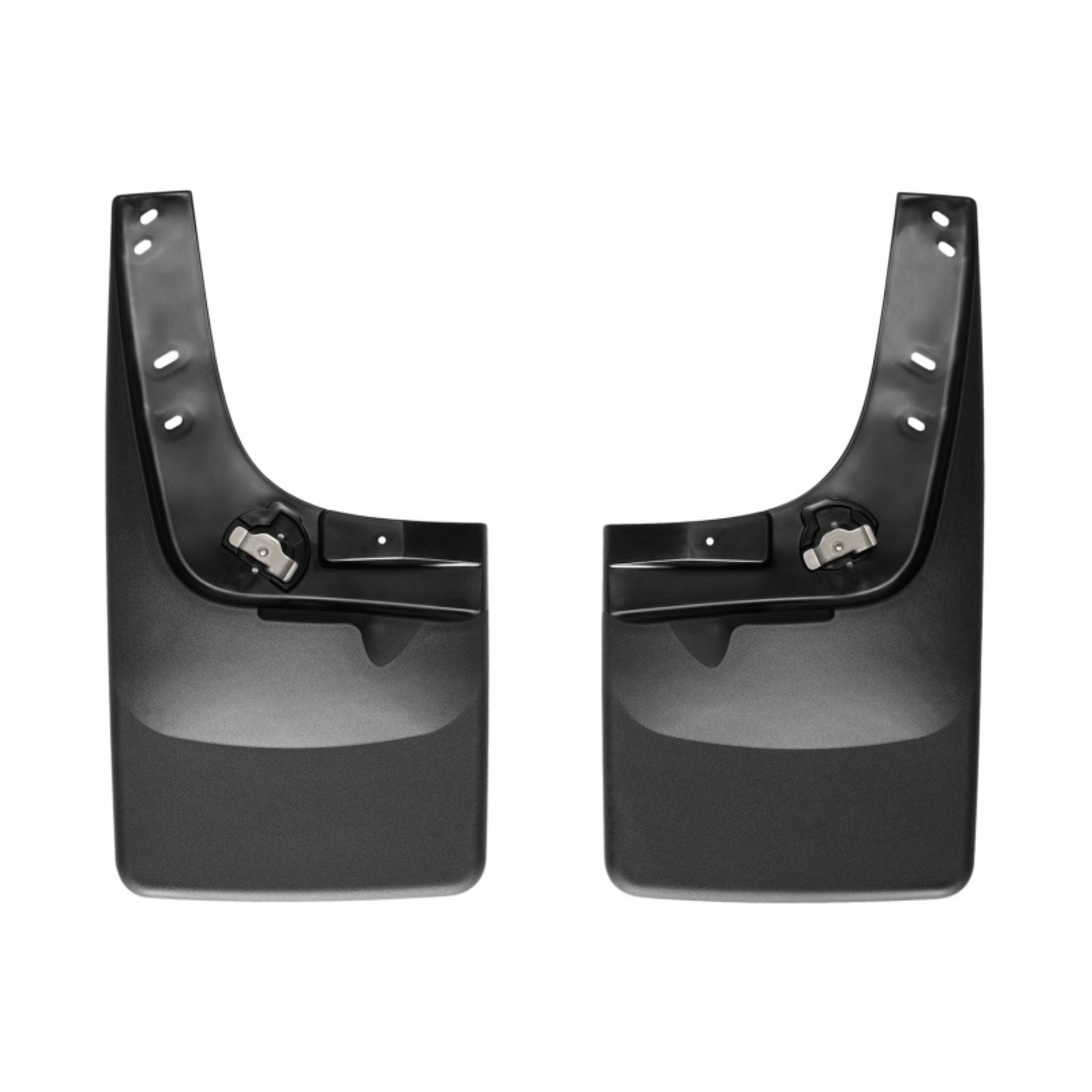 WeatherTech No Drill Mudflaps - Black for 08-10 Ford F250/F350 [MPN: 110012]_1897912