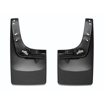 WeatherTech No Drill Mudflaps - Black for 08-10 Ford F250/F350 [MPN: 110012]_1897912