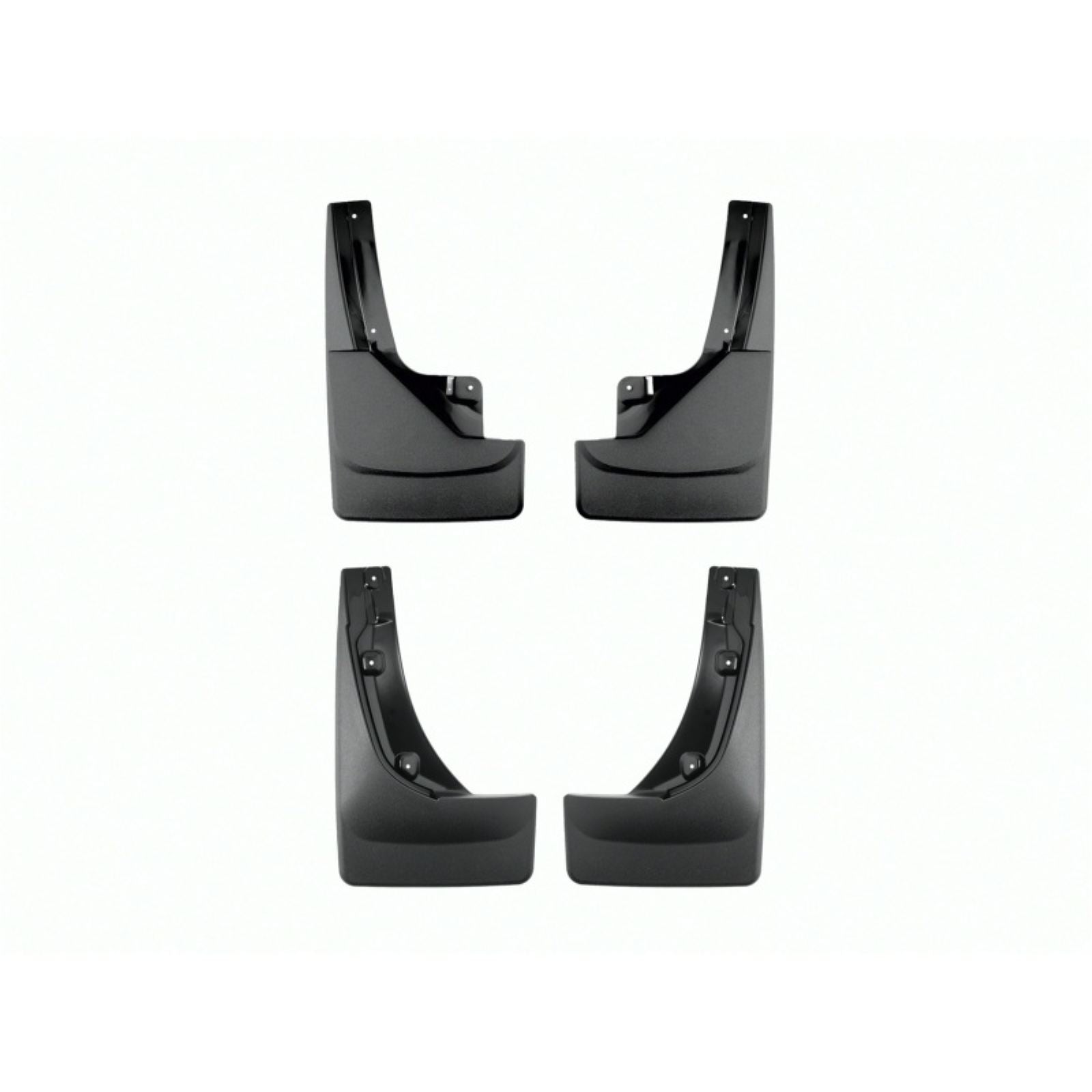 WeatherTech No Drill Mudflaps - Black for 2022 Jeep Wagoneer/Grand Wagoneer [MPN: 110147-120147]_1897717