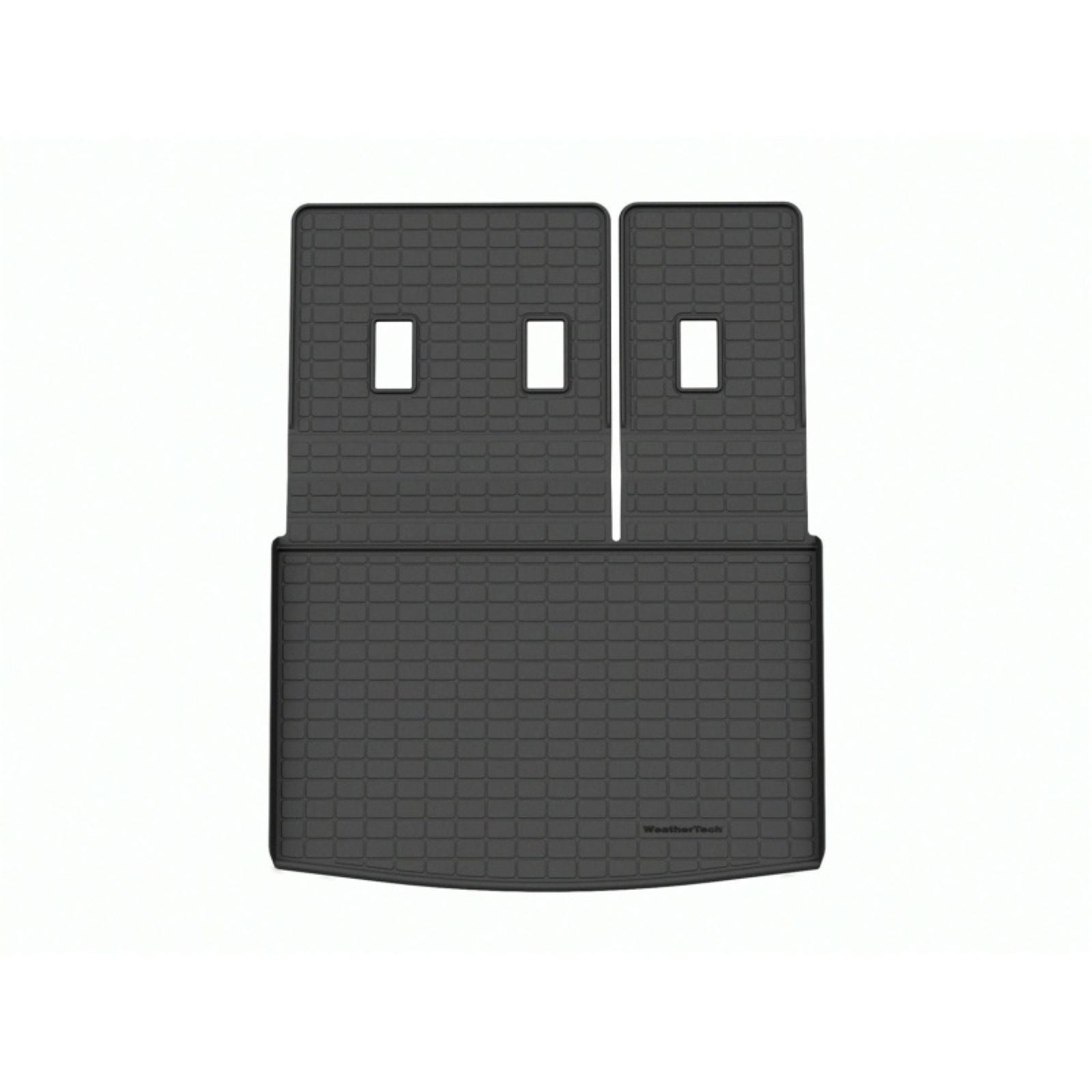 WeatherTech Cargo Liner HP - Black for 21-23 GMC Yukon XL / Yukon Denali XL & Chevy Suburban Seatback [MPN: 401466IM]_1897742