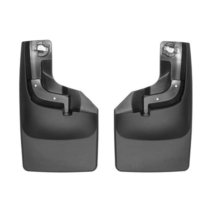 WeatherTech No Drill Mudflaps - Black for 2017 Ford F-250 / F-350 [MPN: 110065]_1897490