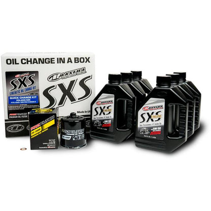 Maxima SXS Quick Change Kit Full Synthetic 5W50 for Polaris RZR Pro R [MPN: 90-229013]_1981986