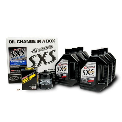 Maxima SXS Quick Change Kit Full Synthetic 5W50 for Polaris RZR Pro R [MPN: 90-229013]_1949042