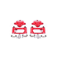 Powerstop Rear Red Calipers w/Brackets - Pair for 98-02 Chevrolet Camaro [MPN: S4696]_1898126