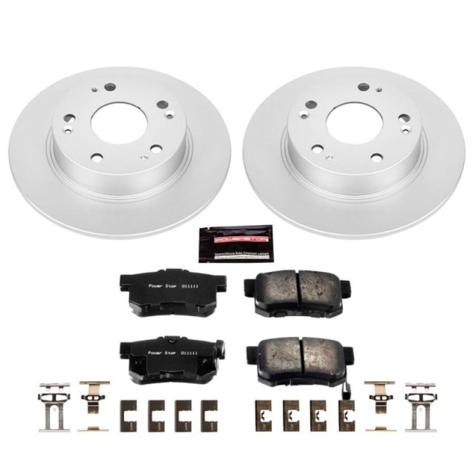 Powerstop Rear Z17 Evolution Geomet Coated Brake Kit for 04-08 Acura TSX [MPN: CRK2391]_1898128