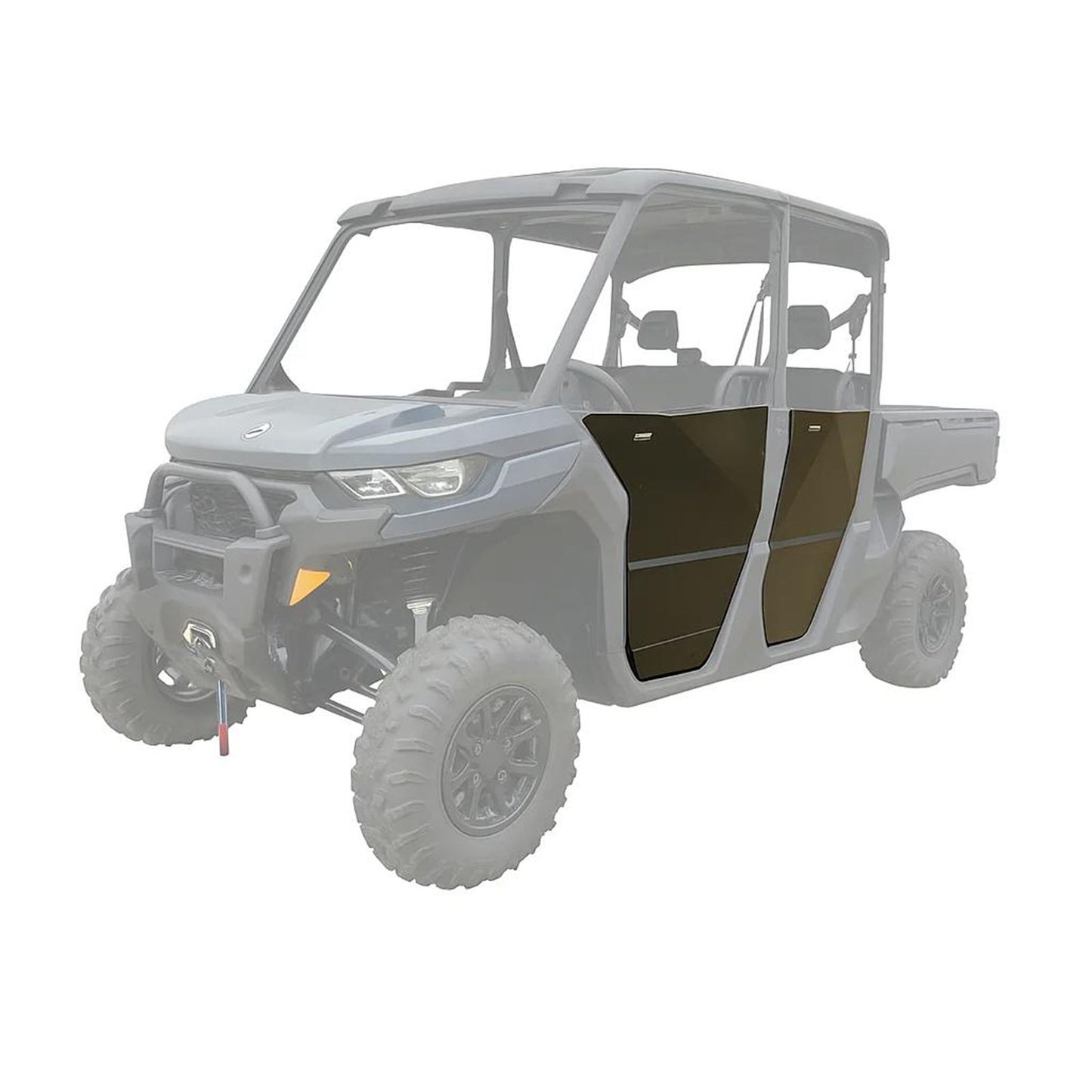 Rival Powersports USA Alloy Lower Front Half Door fits Can-Am Defender Max - Pair [MPN: 2444.7266.3]_2028082