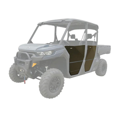 Rival Powersports USA Alloy Lower Front Half Door fits Can-Am Defender Max - Pair [MPN: 2444.7266.3]_2028082