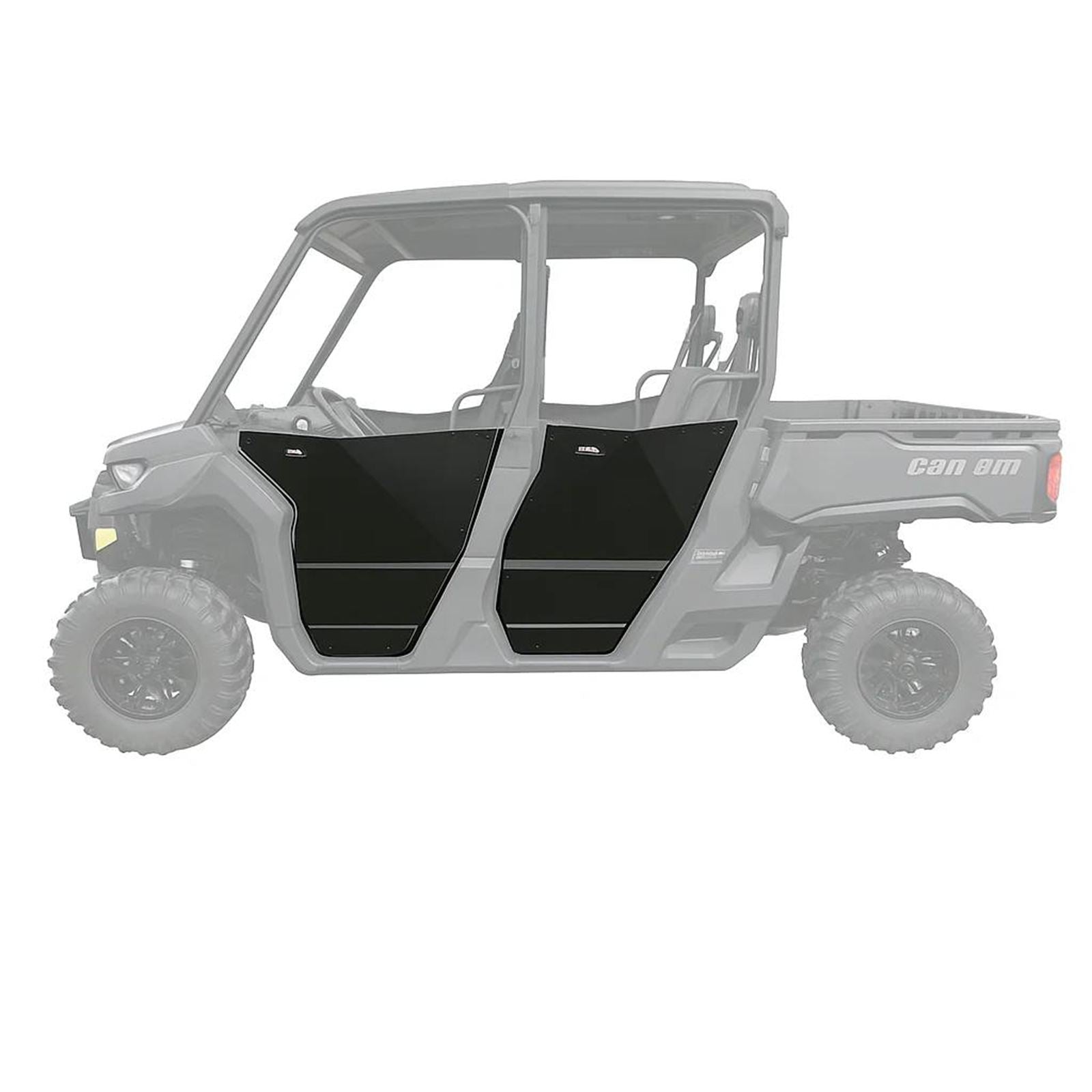 Rival Powersports USA Alloy Lower Front Half Door fits Can-Am Defender Max - Pair [MPN: 2444.7266.3]_2028080