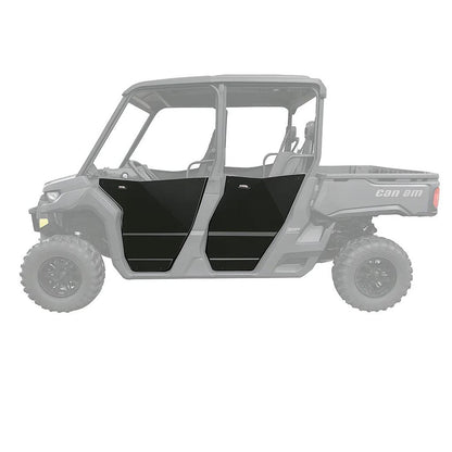 Rival Powersports USA Alloy Lower Front Half Door fits Can-Am Defender Max - Pair [MPN: 2444.7266.3]_2028080
