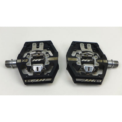 HT Components X3 DH Race - Pedals - 9/16'' - Black - Pair OPEN BOX [MPN: 102001X3XXXX1J01G1X1]_1940241