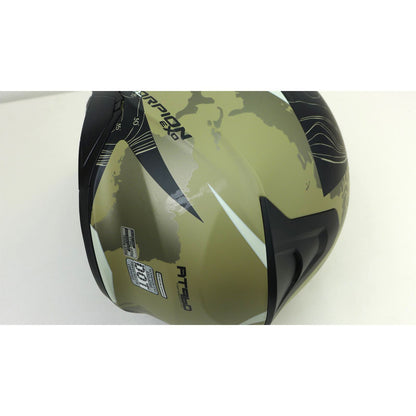 ScorpionEXO Exo-AT960 Modular Helmet - Sand/Black - Medium OPEN BOX [MPN: 96-1044]_1942304