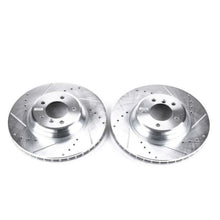 Powerstop Front Evolution Drilled & Slotted Rotors - Pair for 09-11 BMW 335d [MPN: EBR850XPR]_1916456