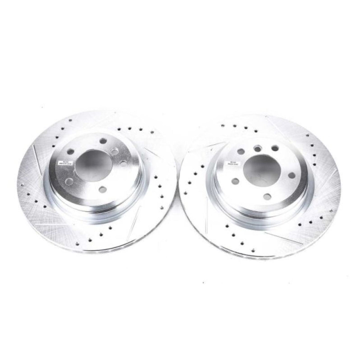 Powerstop Rear Evolution Drilled & Slotted Rotors - Pair for 2006 BMW 330i [MPN: EBR1021XPR]_1916193