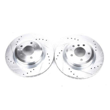 Powerstop Rear Evolution Drilled & Slotted Rotors - Pair for 2006 BMW 330i [MPN: EBR1021XPR]_1916193