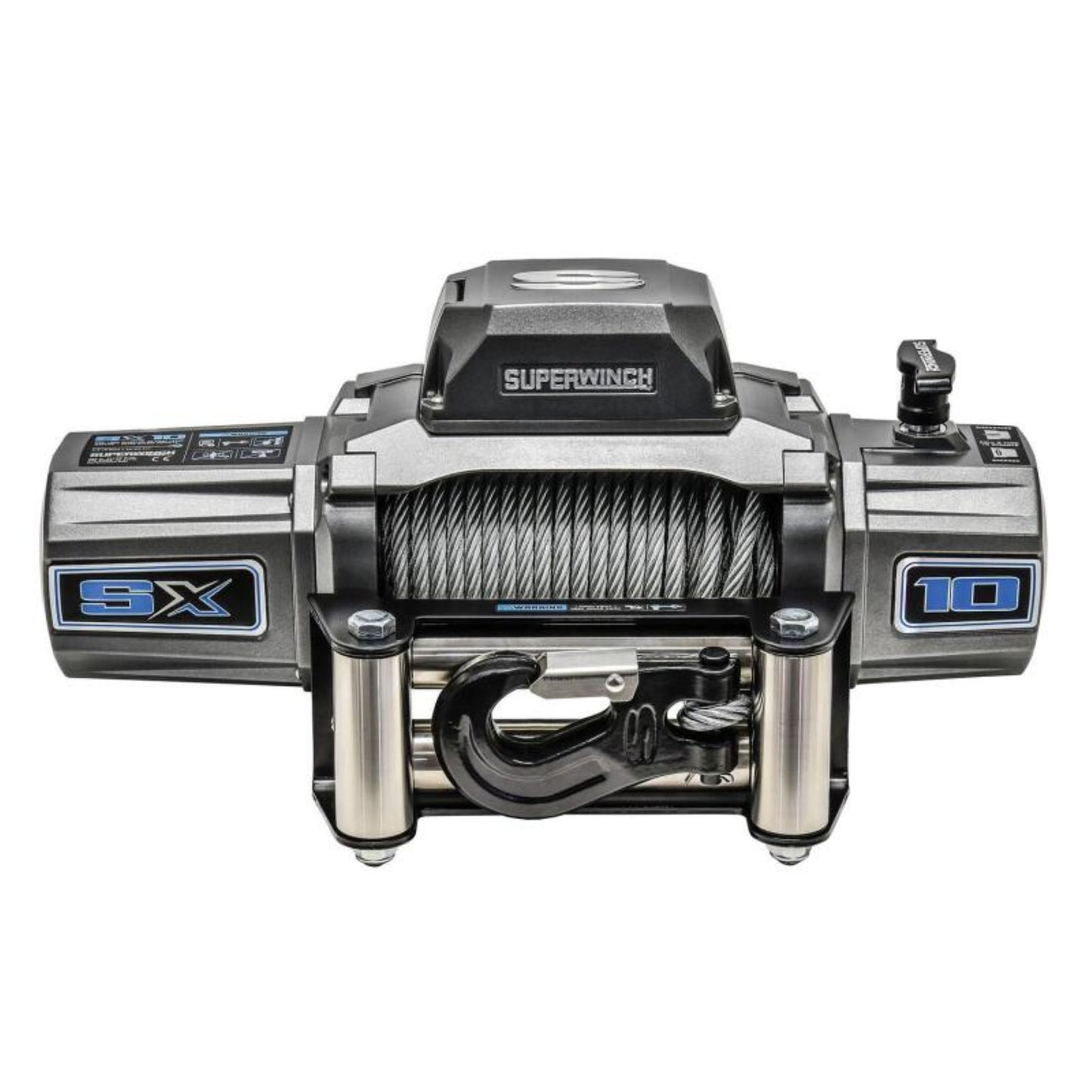 Super Winch 10000 LBS 12V DC 3/8" x 85' Wire Rope SX 10000 Winch [MPN: 1710200]_1916652