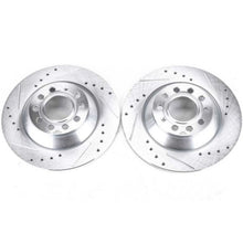 Powerstop Rear Evolution Drilled & Slotted Rotors - Pair for 05-11 Audi A6 [MPN: EBR1008XPR]_1916716