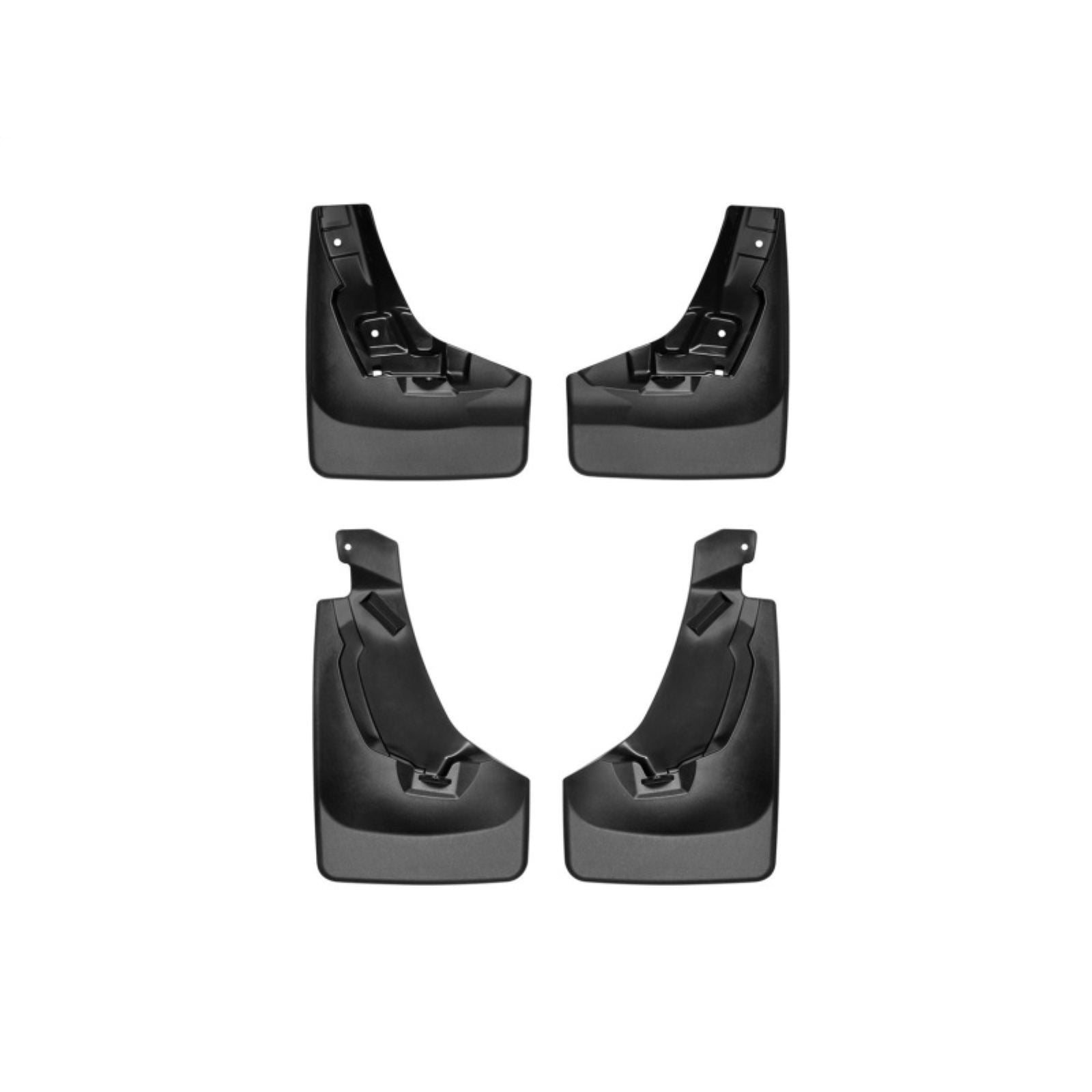 WeatherTech No Drill Mudflaps - Black for 2019+ Toyota RAV4 [MPN: 110105-120105]_1918452