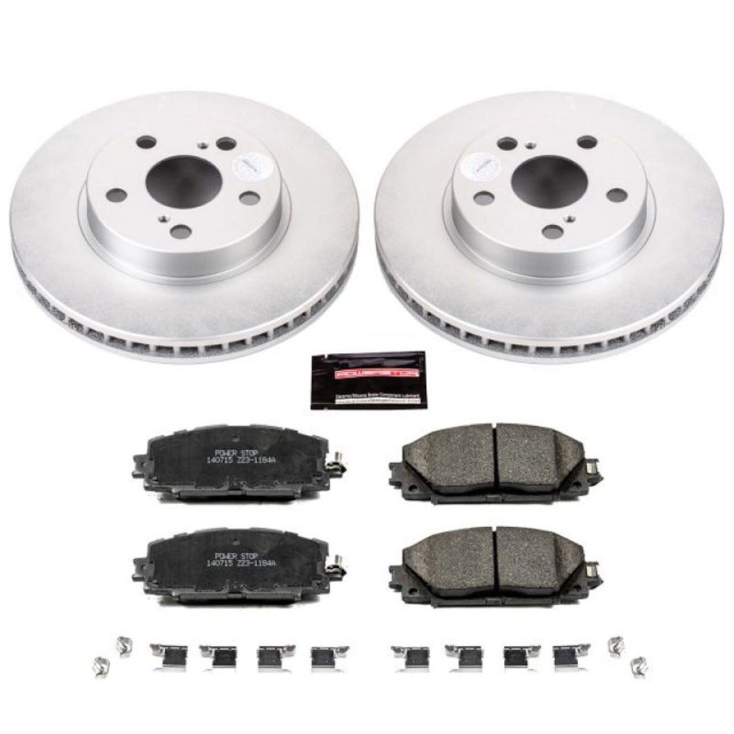 Powerstop Front Z17 Evolution Geomet Coated Brake Kit for 11-17 Lexus CT200h [MPN: CRK5870]_1918642