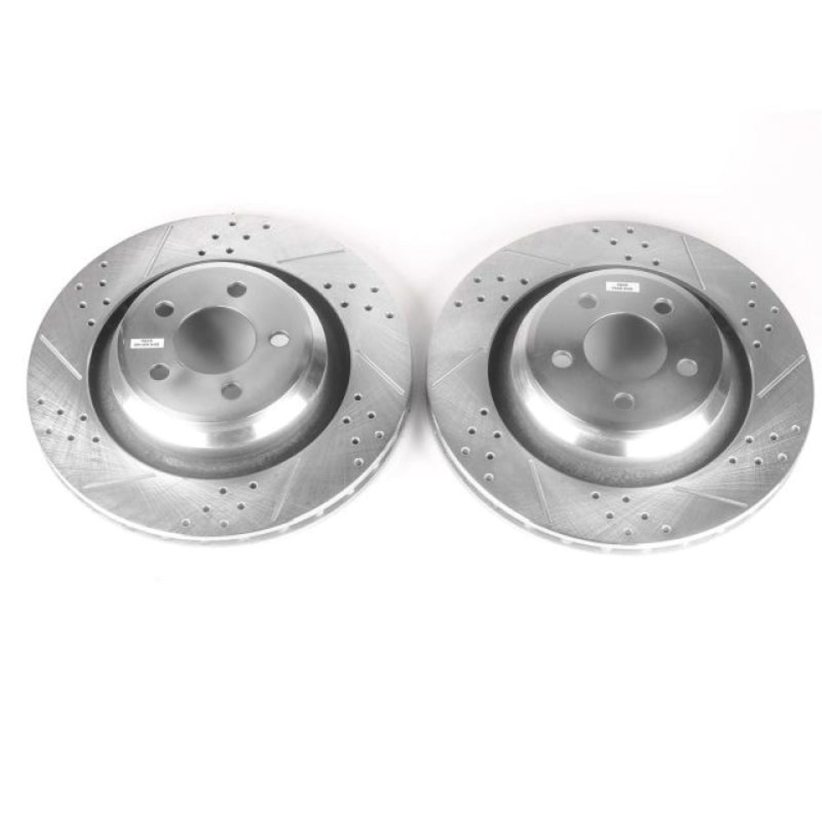 Powerstop Rear Evolution Drilled & Slotted Rotors - Pair for 05-10 Chrysler 300 [MPN: AR8775XPR]_1938454