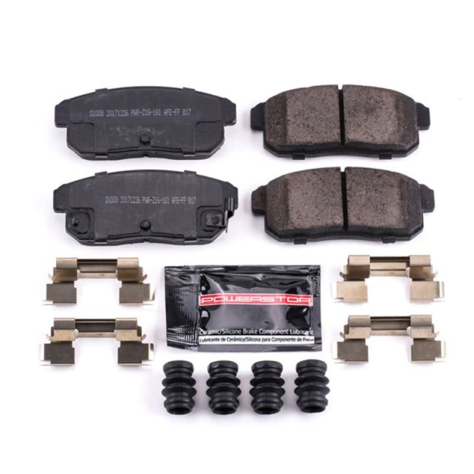 Powerstop Rear Z23 Evolution Sport Brake Pads w/Hardware for 04-11 Mazda RX-8 [MPN: Z23-1008]_1939916