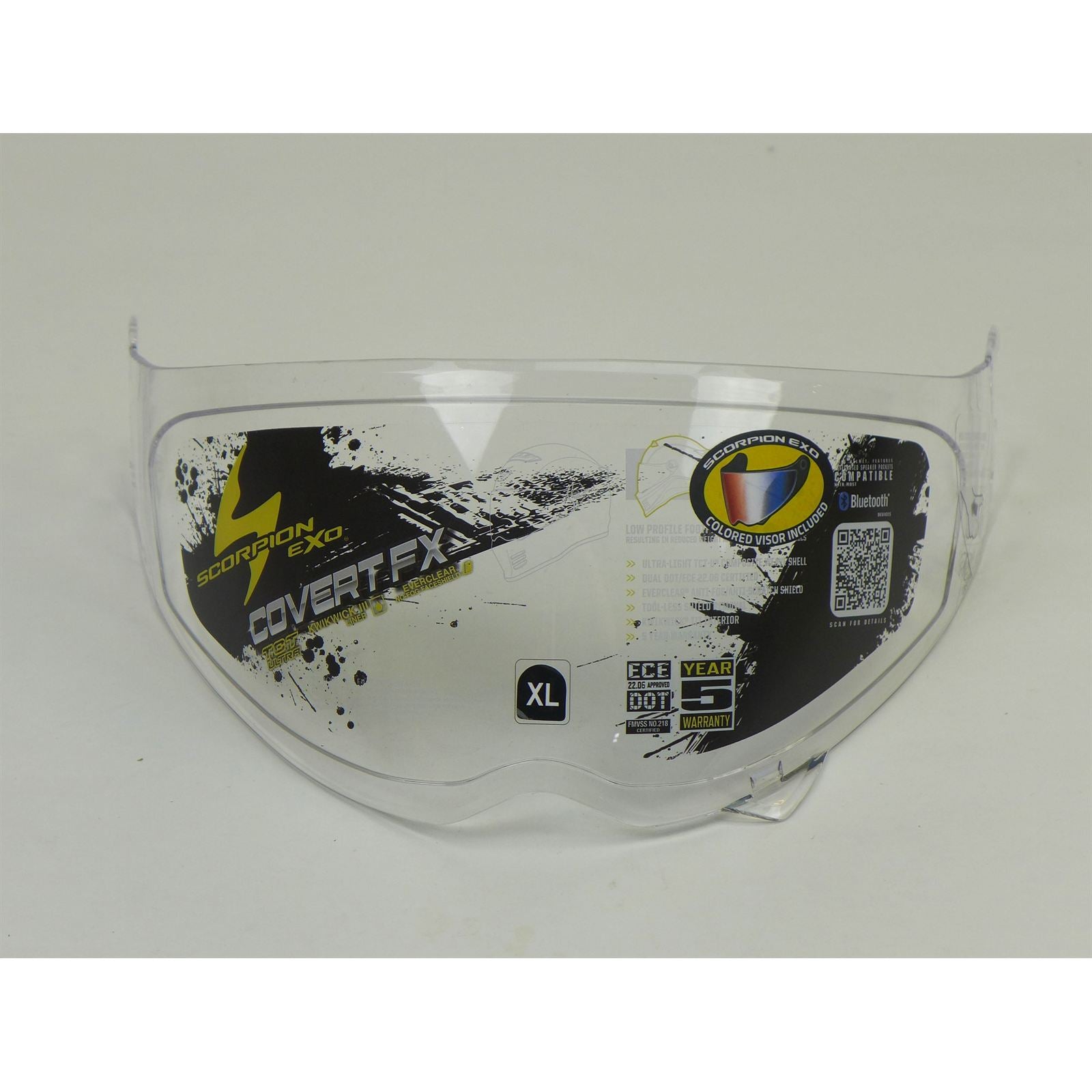 ScorpionEXO Covert FX Full Face Helmet - Gloss Black - XL OPEN BOX [MPN: CFX-1006]_1946182