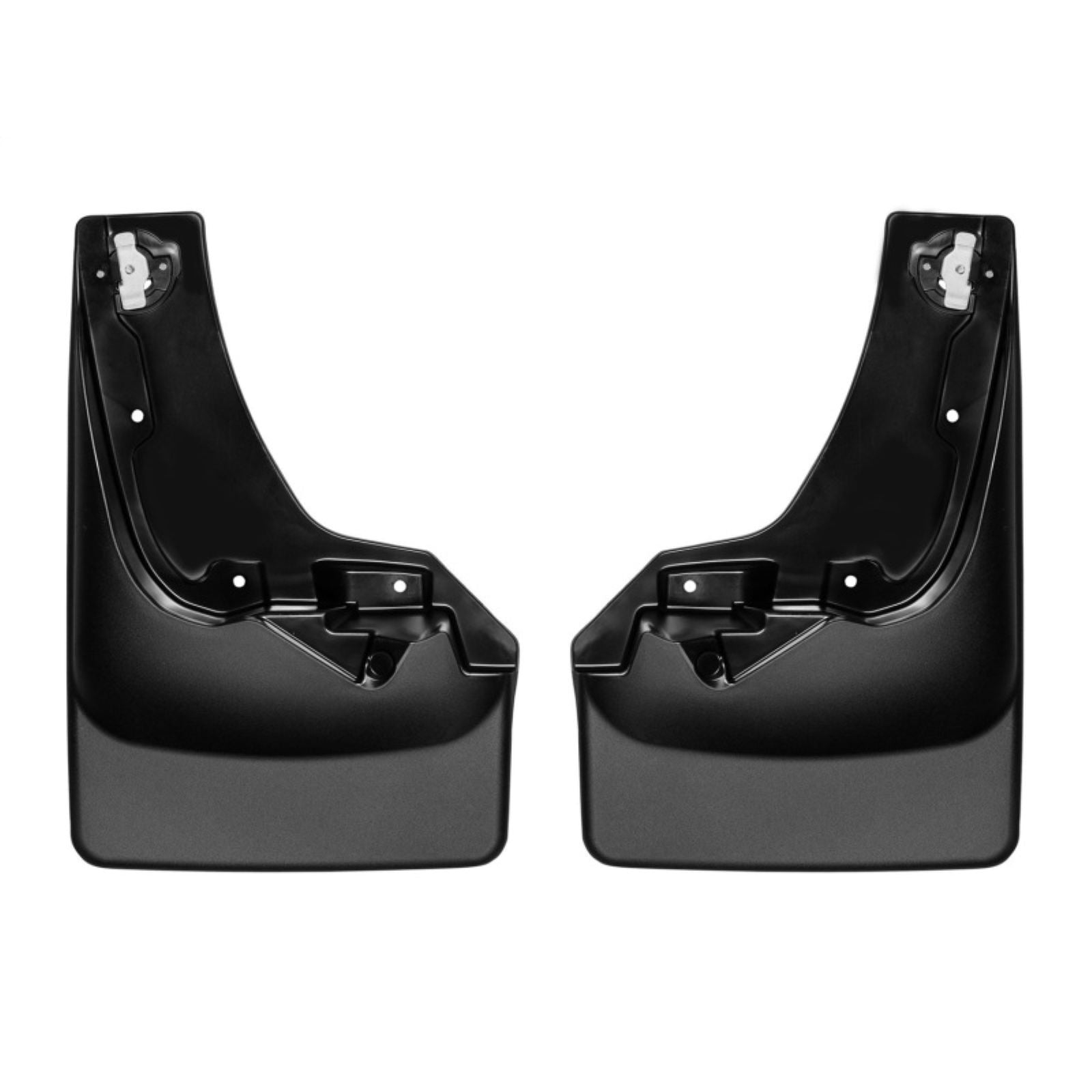 WeatherTech No Drill MudFlaps Compatible with 2019+ Chevrolet Silverado 1500 Crew Cab [MPN: 110098]_1942265