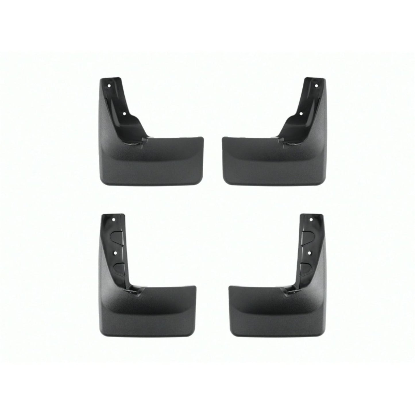 WeatherTech No Drill Mudflaps Compatible with 22-23 Toyota Tundra - Black [MPN: 110154-120154]_1941983