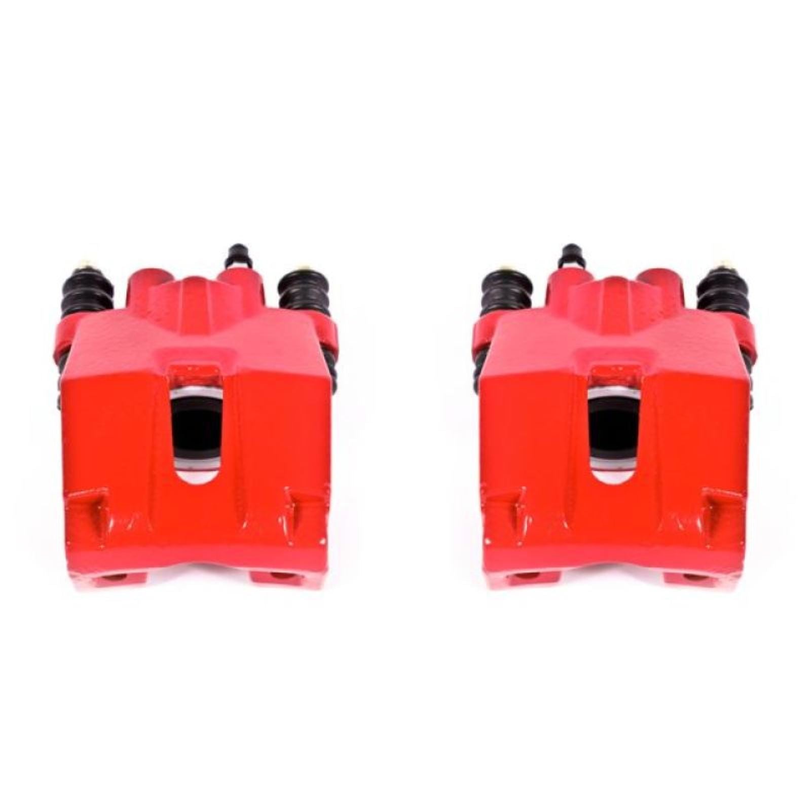 Powerstop Rear Red Calipers w/o Brackets - Pair for 04-11 Ford F-150 [MPN: S4858]_1942414