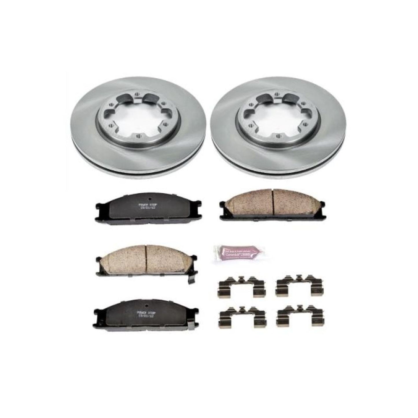 Powerstop Front Autospecialty Brake Kit for 86-94 Nissan D21 [MPN: KOE4837]_1942548